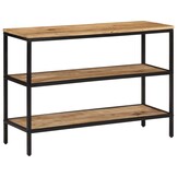 VidaXL Wandtafel Massief Mangohout - 35% Korting! (100x35x70 cm)