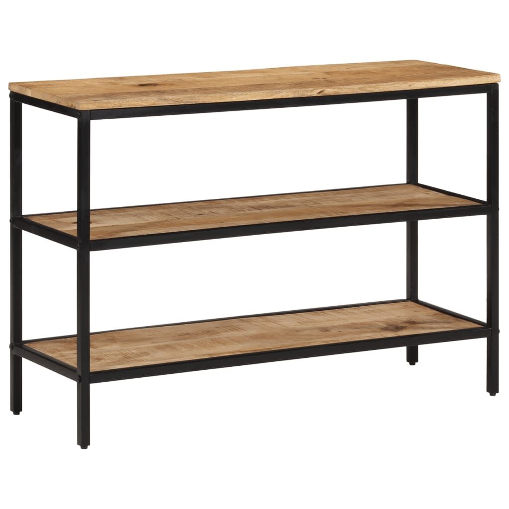 VidaXL Wandtafel Massief Mangohout - 35% Korting! (100x35x70 cm)