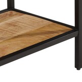 VidaXL Wandtafel Massief Mangohout - 35% Korting! (100x35x70 cm)