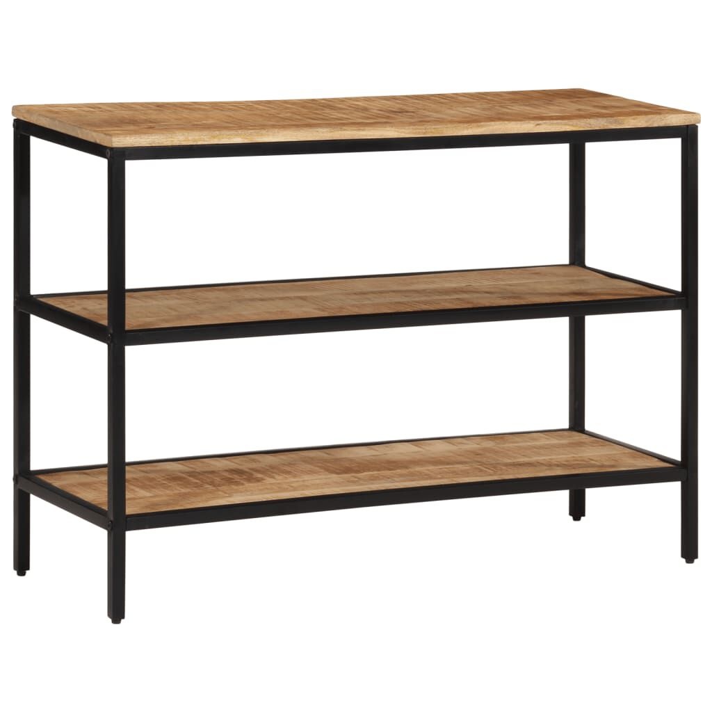 VidaXL Wandtafel Massief Mangohout - 35% Korting! (100x35x70 cm)