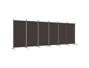 VidaXL Kamerscherm 6 Panelen 520x180cm - Bruin - 35% Korting!