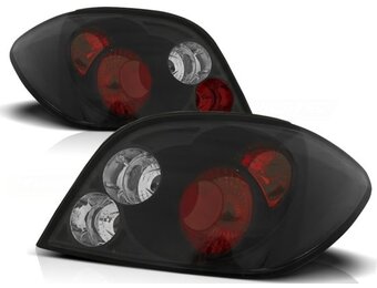 Achterlichten Peugeot 307 (04-07) Zwart - 55% Korting! [Set]