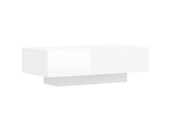 VidaXL Salontafel Hoogglans Wit 100cm - 57% Korting! | Ongebruikt