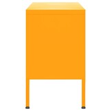 VidaXL TV-meubel Mosterdgeel (65% Korting!) - 105x35x50cm Staal