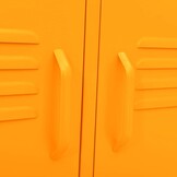 VidaXL TV-meubel Mosterdgeel (65% Korting!) - 105x35x50cm Staal