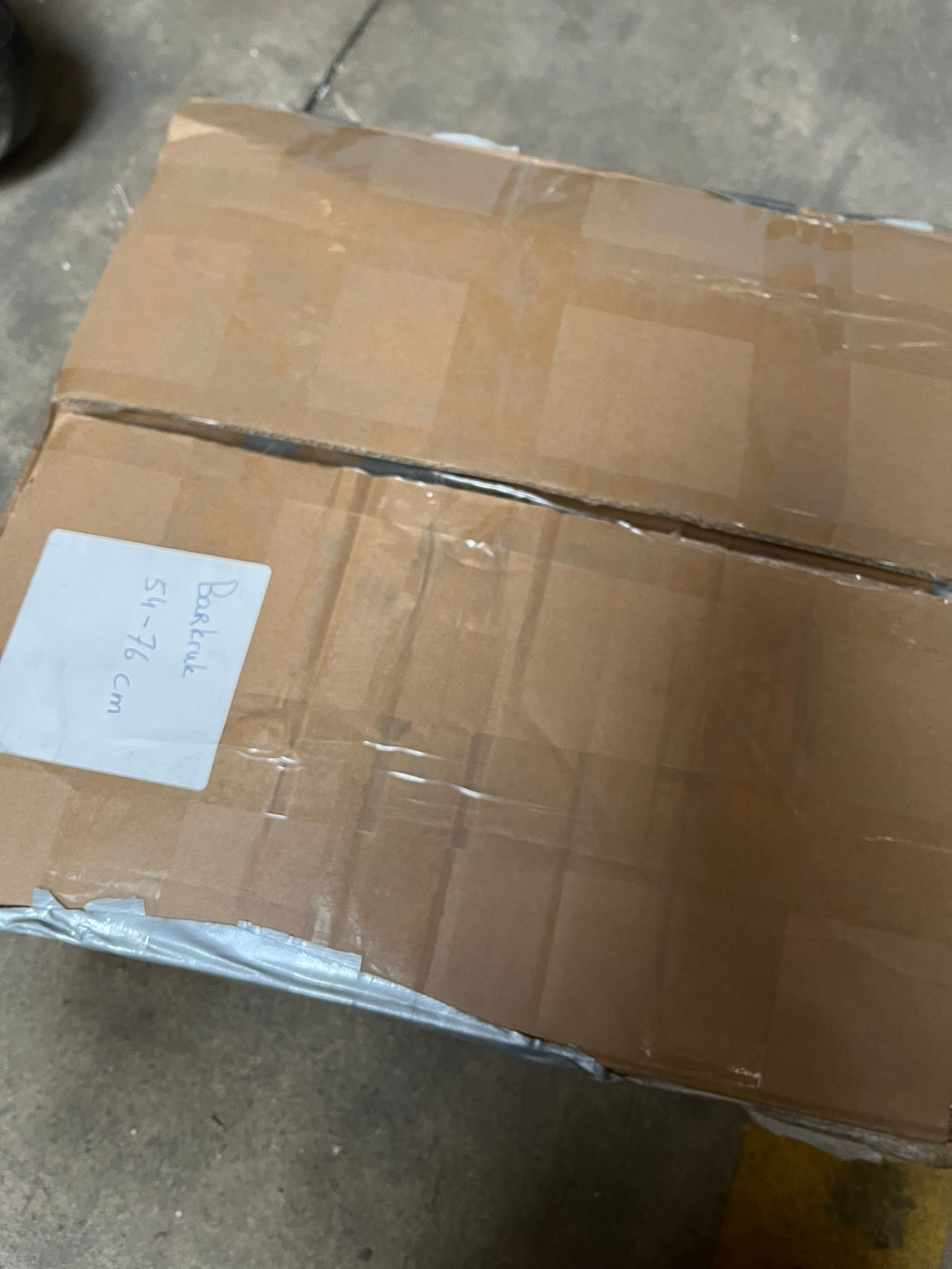 52% Korting! Draaibare Barkruk - Zwart Kunstleer - Hoogte 54-76 cm