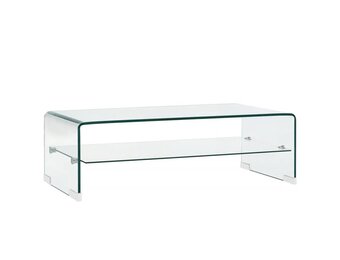 vidaXL Salontafel Gehard Glas 98x45x31cm - 40% Korting!