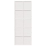 VidaXL Schuifdeur Grenenhout Wit - 80x208 cm | 71% Korting!