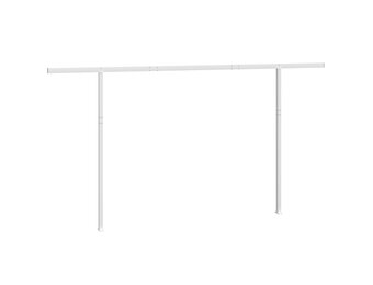 VidaXL Luifelpaalset 450x245 cm - Wit | 35% Korting! Nieuw!