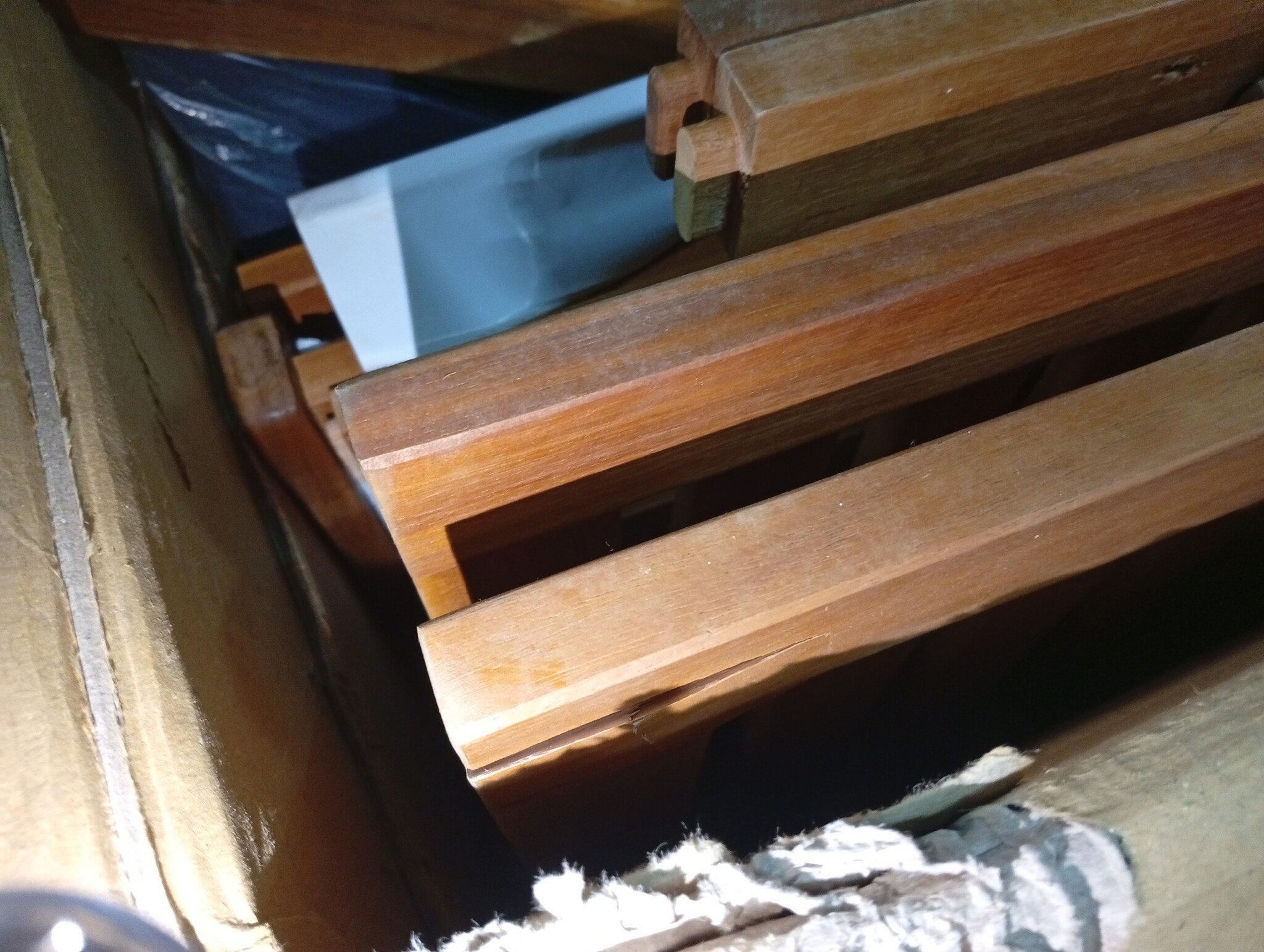 VidaXL Opbergbank Massief Acaciahout met Kussen - 148cm - 60% Korting!