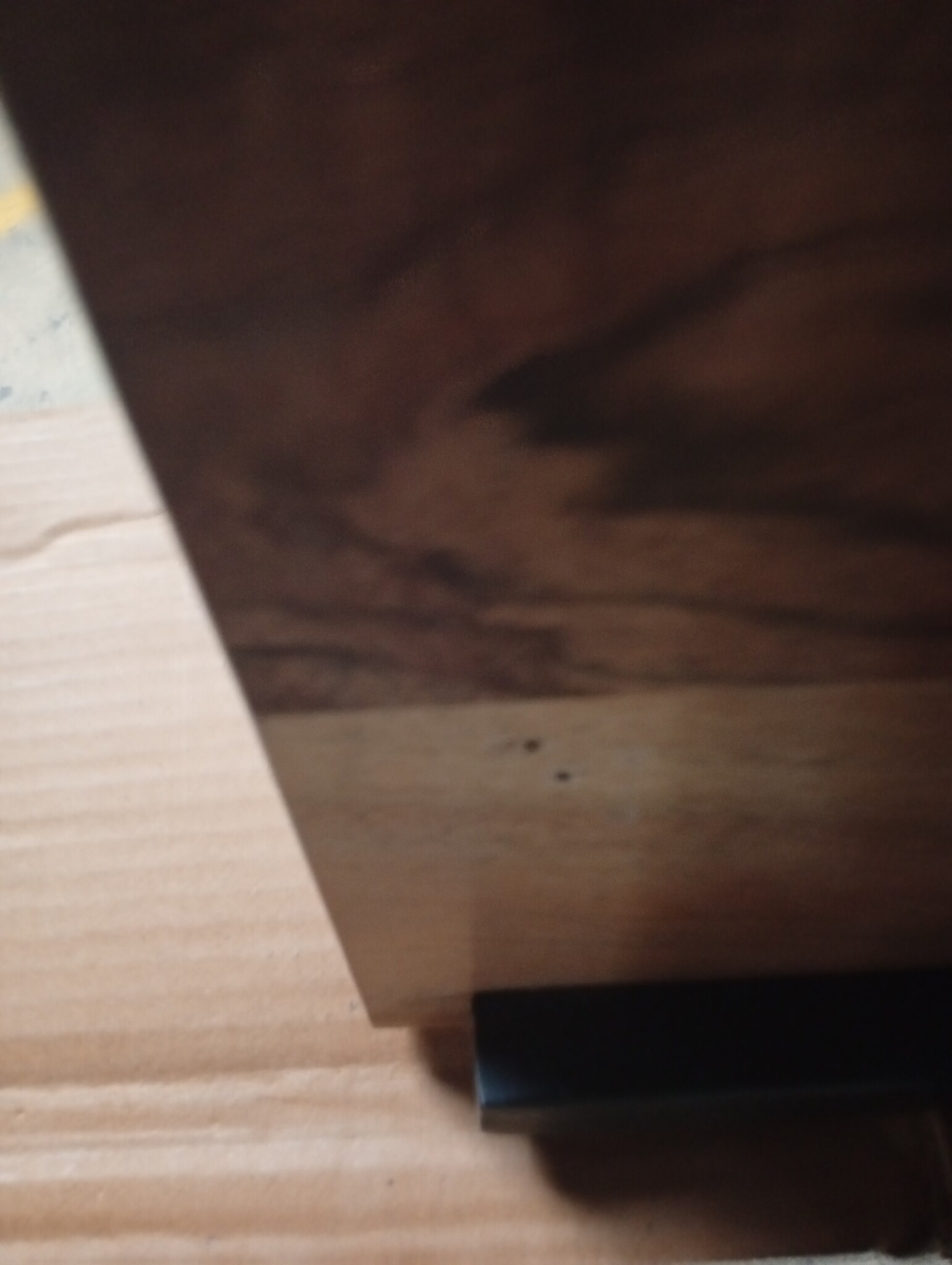 VidaXL Bureau Bruin 110cm Massief Acaciahout - 60% Korting! (Slechts 1 Stuk!)