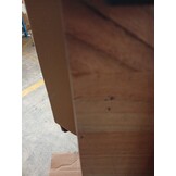 VidaXL Bureau Bruin 110cm Massief Acaciahout - 60% Korting! (Slechts 1 Stuk!)