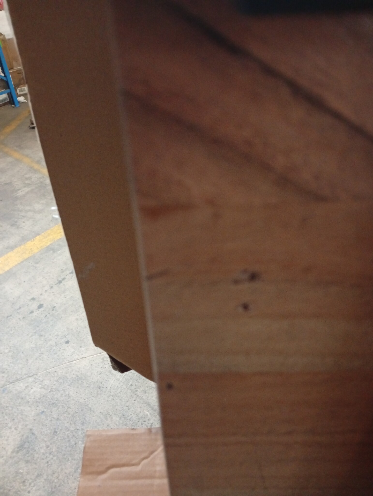 VidaXL Bureau Bruin 110cm Massief Acaciahout - 60% Korting! (Slechts 1 Stuk!)