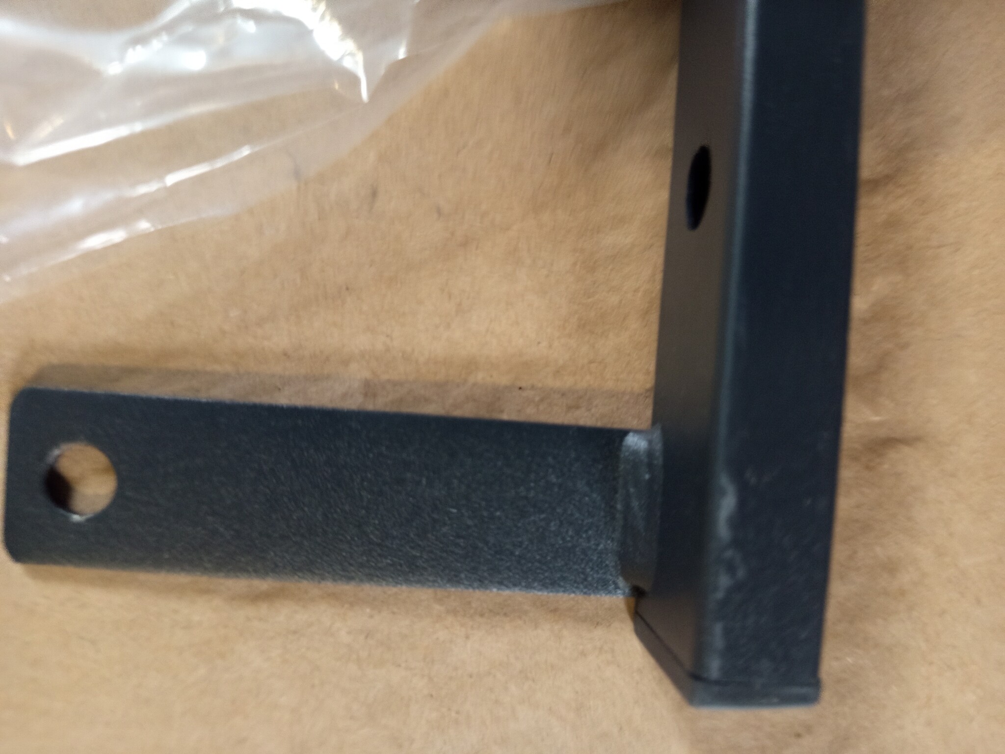 Wandkapstok met Plank & 5 Haken - 55% Korting! Vintagebruin/Zwart