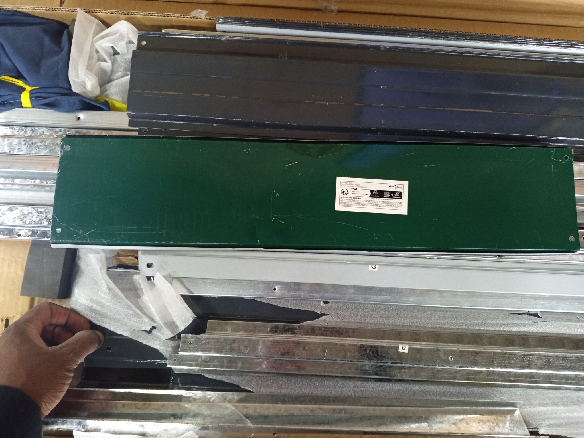 VidaXL Tuinbox Antraciet 129x67x65cm | Nu met 55% Korting!