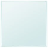 VidaXL Gehard Glazen Tafelblad 800x800mm - 35% Korting! Nieuwstaat