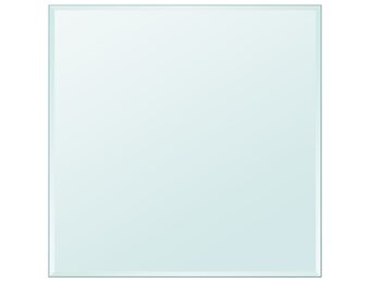 VidaXL Gehard Glazen Tafelblad 800x800mm - 35% Korting! Nieuwstaat