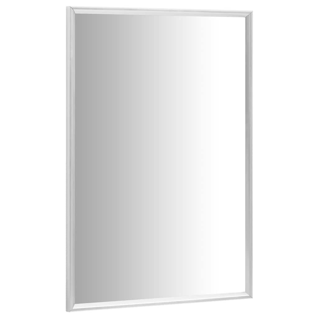 vidaXL Spiegel 60x40 cm Zilver - 35% Korting! Sfeervolle Decoratie