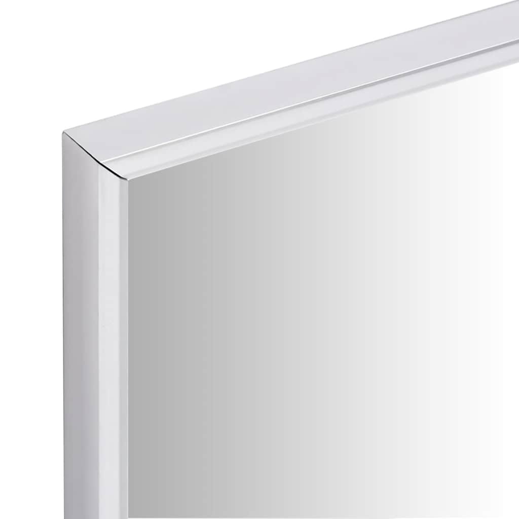 vidaXL Spiegel 60x40 cm Zilver - 35% Korting! Sfeervolle Decoratie
