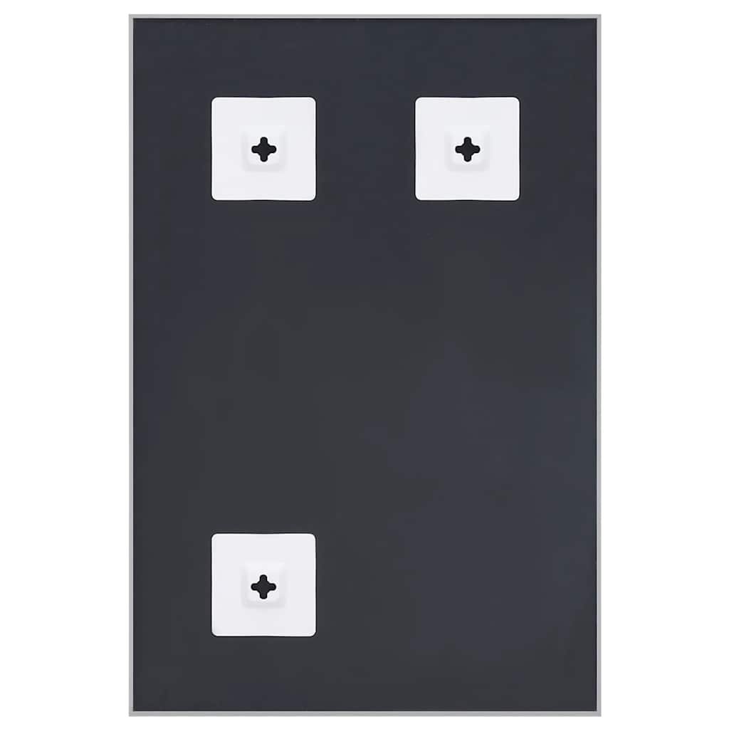 vidaXL Spiegel 60x40 cm Zilver - 35% Korting! Sfeervolle Decoratie