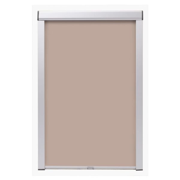 VidaXL Rolgordijn Verduisterend Beige S08/608 - 40% Korting!