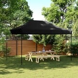 VidaXL Partytent Pop-up 440x292x315cm Zwart - 40% Korting!