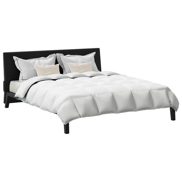 Winter Dekbedovertrek Set met kussen 3 pcs Wit 200 x 200 cm