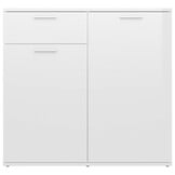 VidaXL Dressoir Hoogglans Wit - 40% Korting! | Exclusief bij Retortje