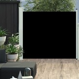 VidaXL Uittrekbaar Tuinscherm (100x300 cm) Zwart - 46% Korting!