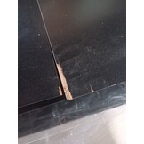 vidaXL Ladekast Zwart - 55% Korting! Bewerkt Hout (60x36x103cm)