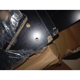 vidaXL Ladekast Zwart - 55% Korting! Bewerkt Hout (60x36x103cm)