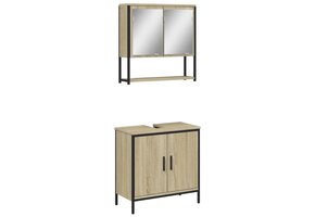 vidaXL Wastafelkast Sonoma Eiken 60x30x60 cm | -73% Korting | Zo Goed Als Nieuw!