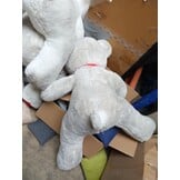 Grote Witte Knuffelbeer 160cm - I Love You & Hart - 60% Korting!