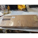 Hoekrek Zwart 4-laags Inklapbaar - 60% Korting! (Lichte Schade)