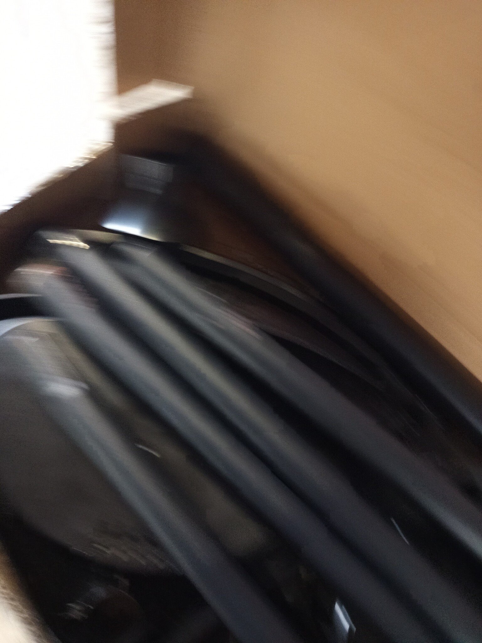 Hoekrek Zwart 4-laags Inklapbaar - 60% Korting! (Lichte Schade)