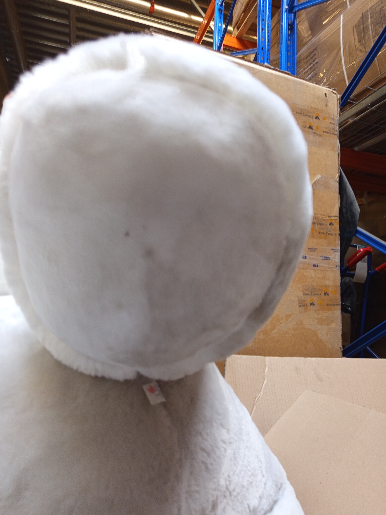 Grote Witte Knuffelbeer 160cm - I Love You & 60% Korting!