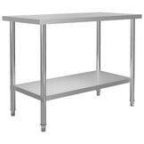 VidaXL Keukenwerktafel RVS 120x60x85cm | 40% Korting | Retourproduct