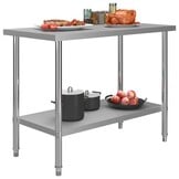 VidaXL Keukenwerktafel RVS 120x60x85cm | 40% Korting | Retourproduct