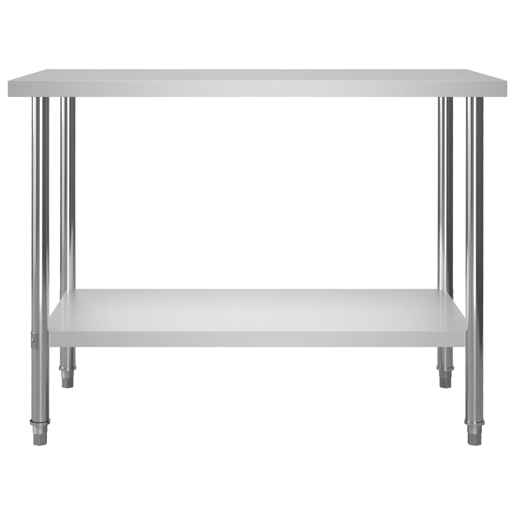 VidaXL Keukenwerktafel RVS 120x60x85cm | 40% Korting | Retourproduct