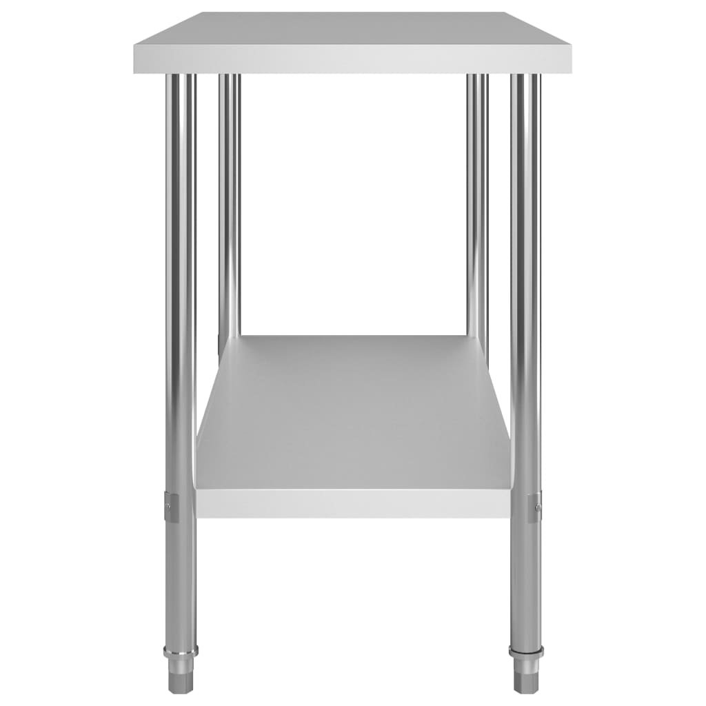 VidaXL Keukenwerktafel RVS 120x60x85cm | 40% Korting | Retourproduct