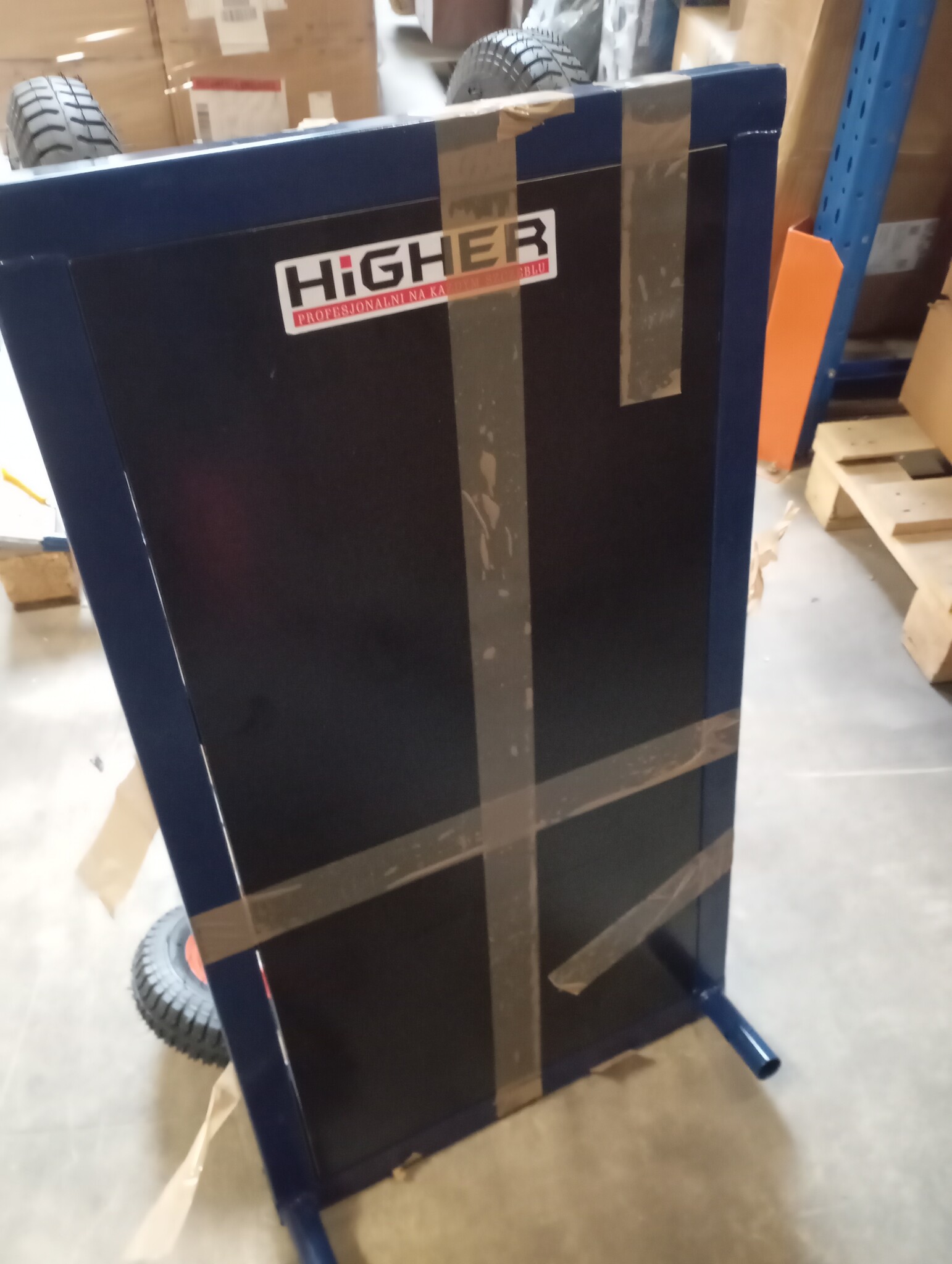 Magazijn transportwagen - 90x50x42cm - HIGHER - max. 650 kg
