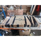 vidaXL Tuinmeubelen Grijs 122 x 78 x 73cm Massief acaciahout