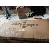 vidaXL Haardhoutopslag 120x45x140 cm gegalvaniseerd staal bruin