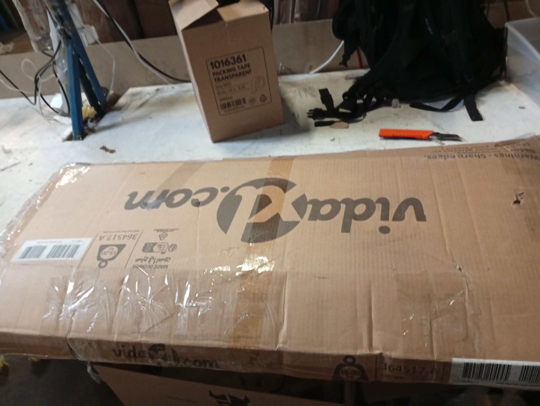 vidaXL Haardhoutopslag 120x45x140 cm gegalvaniseerd staal bruin