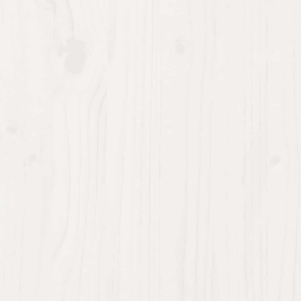 vidaXL Kinderbedhuisje 213x95,5x144,5 cm massief grenenhout wit