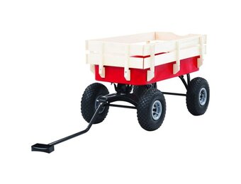 vidaXL Tuinwagen 150 kg rood