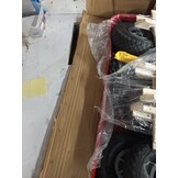 vidaXL Tuinwagen 150 kg rood