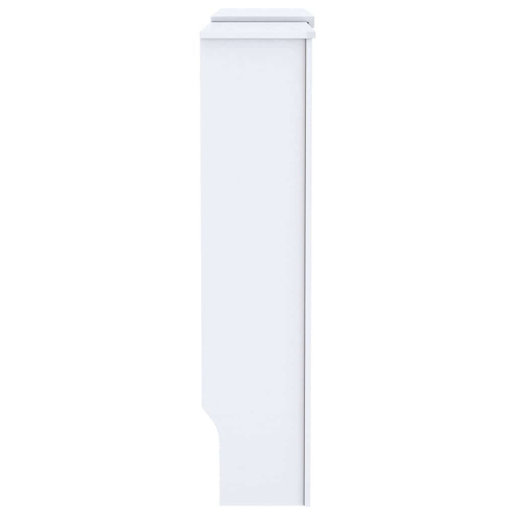 vidaXL Radiatorombouw 205 cm MDF wit