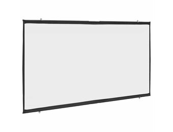 vidaXL Projectiescherm wandhangend 84 inch 16:9