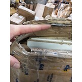 Peuterbed LUK - kinderbed met hek en matras - 160x80 cm - wit